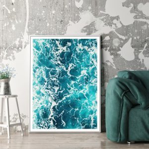 Wall Art - Blue Ocean - Canvas Prints-Poster Prints