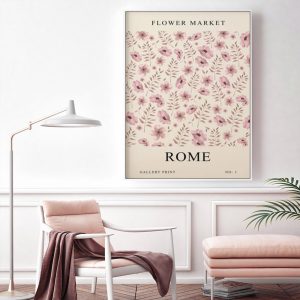 Wall Art - Flower Market - Canvas Prints-Poster Prints