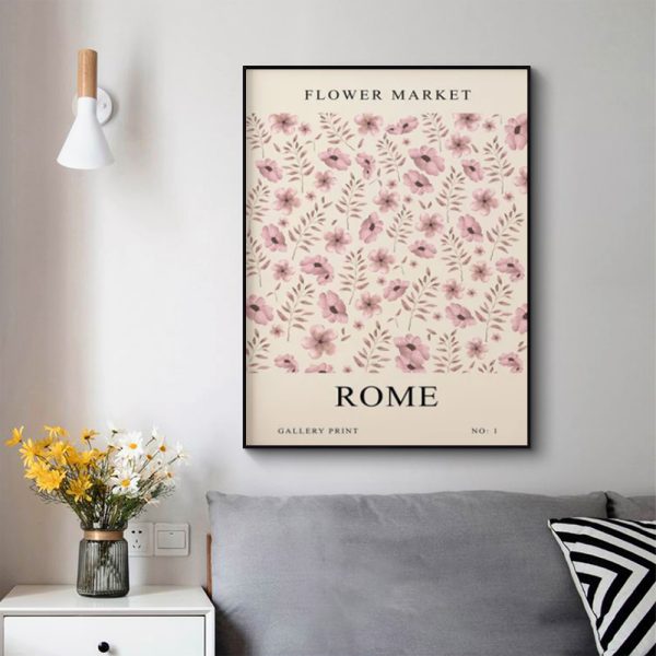 Wall Art - Flower Market - Canvas Prints-Poster Prints - Image 3
