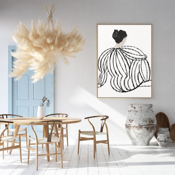 Wall Art - Modern Lady - Canvas Prints-Poster Prints - Image 3