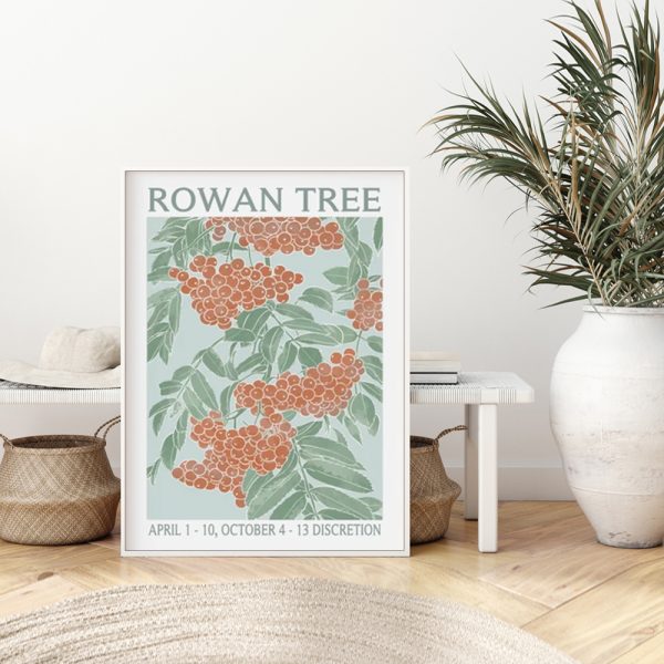Wall Art - Rowan Tree - Canvas Prints-Poster Prints
