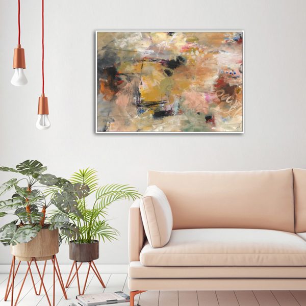 Wall Art - Abstract Connects - Canvas Prints-Poster Prints - Image 3