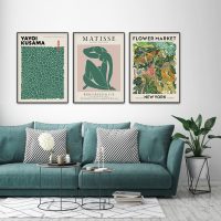 Wall Art - Flower Market, Matisse Print, Yayoi Kusama - Canvas Prints-Poster Prints - Image 2