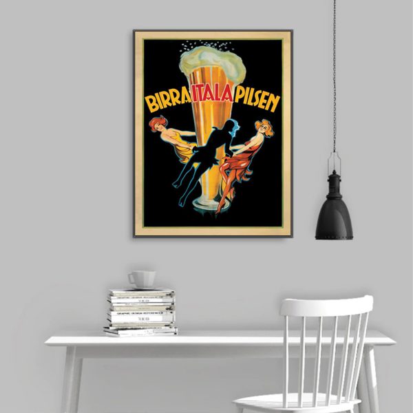 Wall Art - Birra Itala Pilsen - Canvas Prints-Poster Prints - Image 2