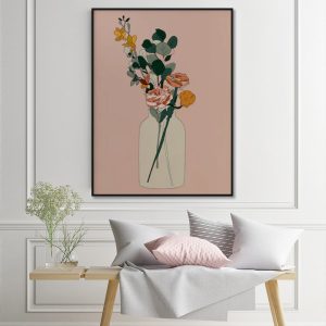 Wall Art - Boho Floral - Canvas Prints-Poster Prints