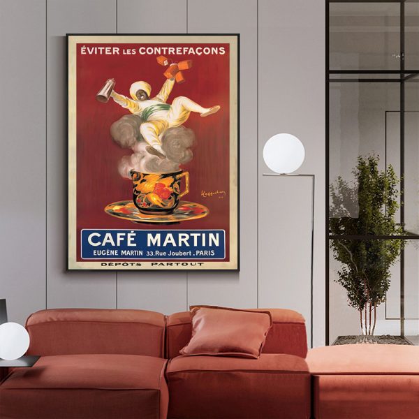 Wall Art - Cafe Martin - Canvas Prints-Poster Prints