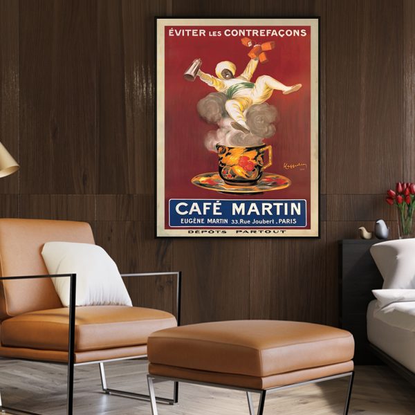 Wall Art - Cafe Martin - Canvas Prints-Poster Prints - Image 3