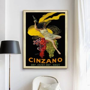 Wall Art - Cinzano - Canvas Prints-Poster Prints