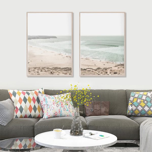 Wall art - Coastal Prints (2 sets)- Canvas Prints- Poster Prints - Image 2