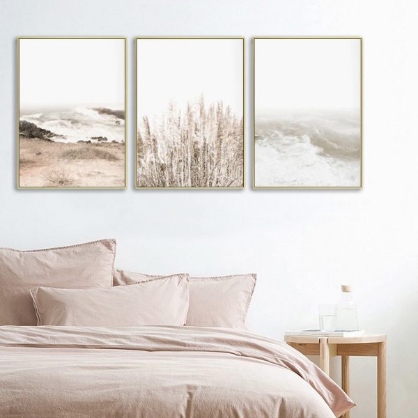 Wall Art - Coastal Beach (3 Sets) - Poster Prints -Canvas Prints - Image 3