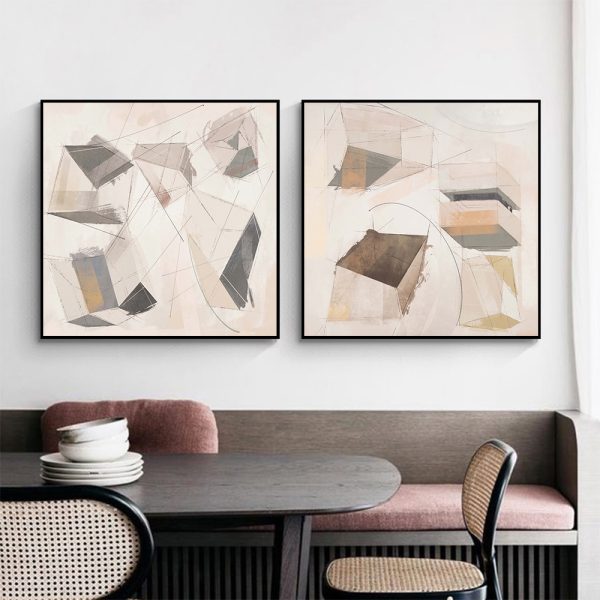Wall Art - Escalate (2 sets)- Canvas Prints-Poster Prints - Image 2