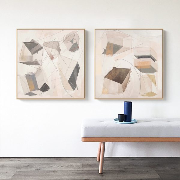 Wall Art - Escalate (2 sets)- Canvas Prints-Poster Prints - Image 3