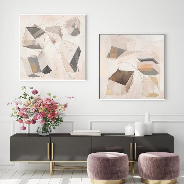 Wall Art - Escalate (2 sets)- Canvas Prints-Poster Prints