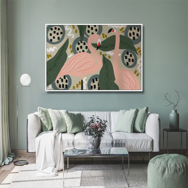 Wall Art - Flamingo - Canvas Prints-Poster Prints