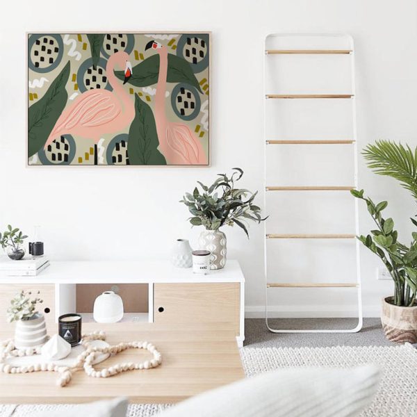 Wall Art - Flamingo - Canvas Prints-Poster Prints - Image 3