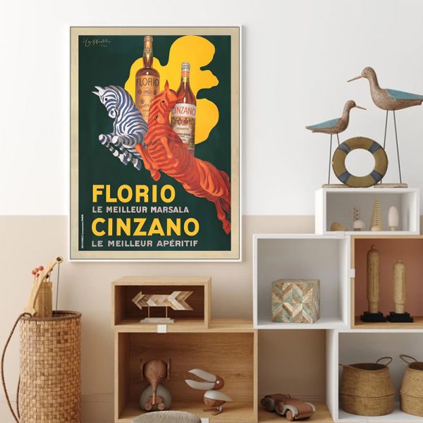 Wall Art - Florio Cinzano - Canvas Prints-Poster Prints - Image 2