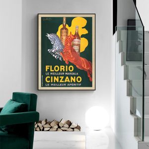 Wall Art - Florio Cinzano - Canvas Prints-Poster Prints