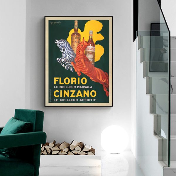 Wall Art - Florio Cinzano - Canvas Prints-Poster Prints