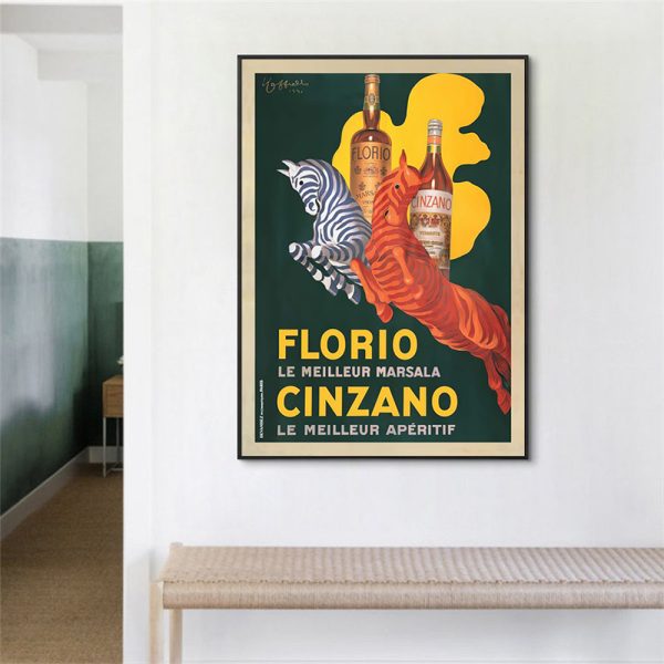 Wall Art - Florio Cinzano - Canvas Prints-Poster Prints - Image 3