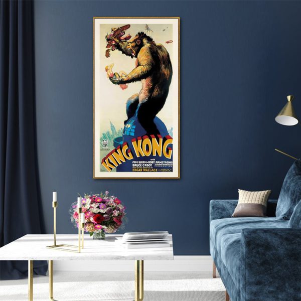 Botanical Art - King Kong 1933 - Canvas Prints-Poster Prints - Image 3