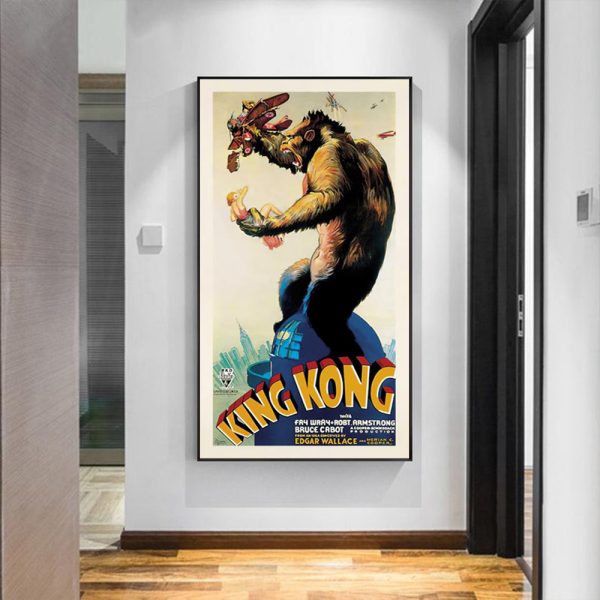 Botanical Art - King Kong 1933 - Canvas Prints-Poster Prints