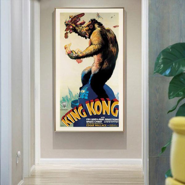 Botanical Art - King Kong 1933 - Canvas Prints-Poster Prints - Image 2