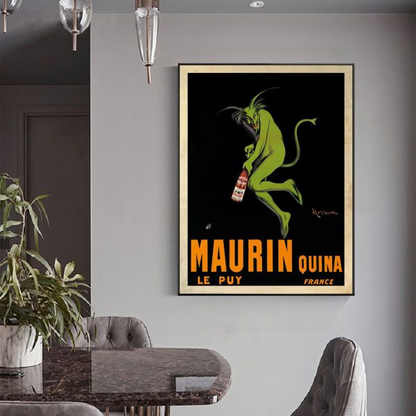 Wall Art -Maurin Quina Le Puy by Leonetto Cappiello- Canvas Prints-Poster Prints - Image 3