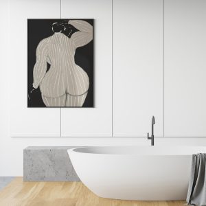 Wall Art - Mid Century Lady - Canvas Prints-Poster Prints