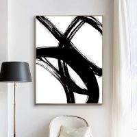 Wall Art - Minimalist Black - Canvas Prints-Poster Prints