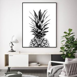 Wall Art - Pineapple - Canvas Prints-Poster Prints