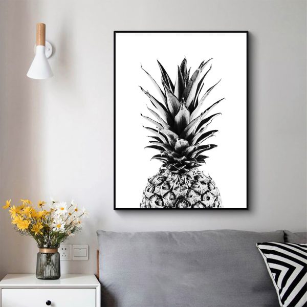 Wall Art - Pineapple - Canvas Prints-Poster Prints - Image 2
