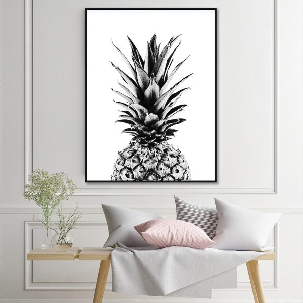 Wall Art - Pineapple - Canvas Prints-Poster Prints - Image 3