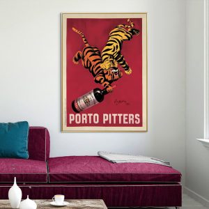 Wall Art - Porto Pitters Vintage - Canvas Prints-Poster Prints