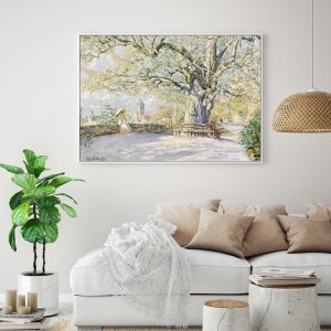 Wall Art - A View Of Klingentor by Fritz Stoltenberg - Canvas Prints-Poster Prints