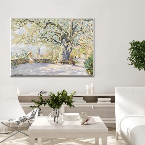 Wall Art - A View Of Klingentor by Fritz Stoltenberg - Canvas Prints-Poster Prints - Image 3