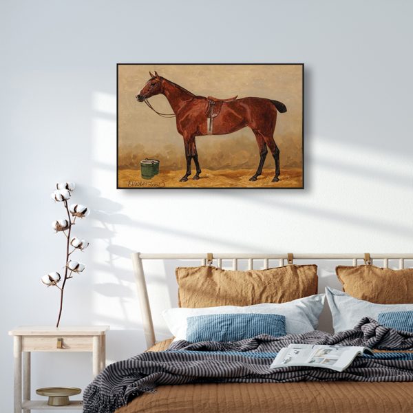 Wall Art - Vintage Horse II - Canvas Prints-Poster Prints