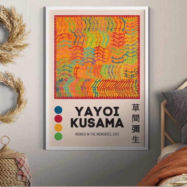 Wall Art - Yayoi Women in the Memories  - Canvas Prints-Poster Prints