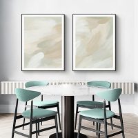 Wall art - Beige and Sage Green (2 sets)- Canvas Prints- Poster Prints - Image 3