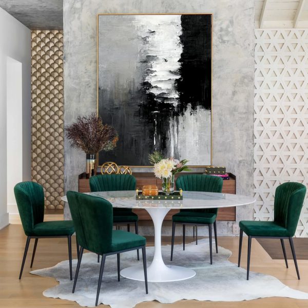 Wall Art - Abstract Black White - Canvas Prints-Poster Prints
