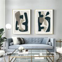 Wall art - Abstract Puzzle (2 sets)- Canvas Prints- Poster Prints - Image 3