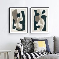 Wall art - Abstract Puzzle (2 sets)- Canvas Prints- Poster Prints