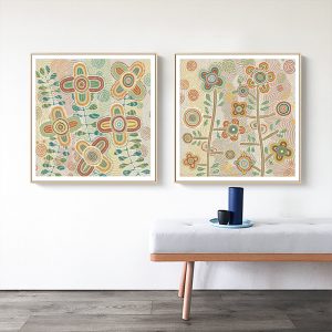 Wall Art - Lovely Pattern II (2 sets)- Canvas Prints-Poster Prints