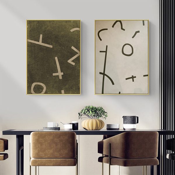 Wall art - Neutral Composition (2 sets)- Canvas Prints- Poster Prints