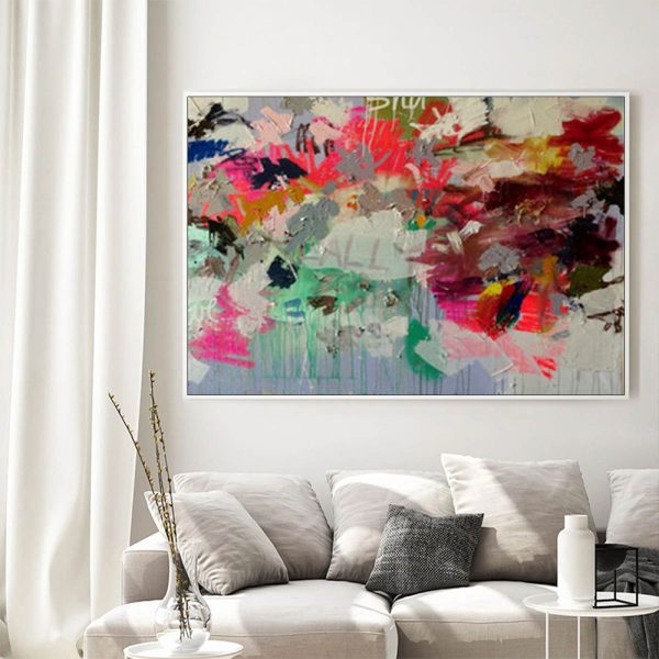 Wall Art - Abstract Free Flow - Canvas Prints-Poster Prints - Image 2