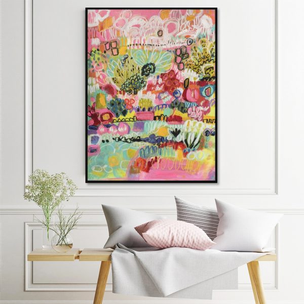 Wall Art - Summer Smile A - Canvas Prints-Poster Prints - Image 2