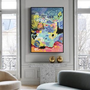 Wall Art - Summer Smile B - Canvas Prints-Poster Prints