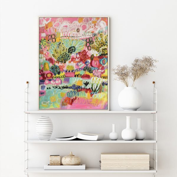 Wall Art - Summer Smile A - Canvas Prints-Poster Prints - Image 3