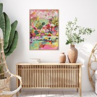 Wall Art - Summer Smile A - Canvas Prints-Poster Prints