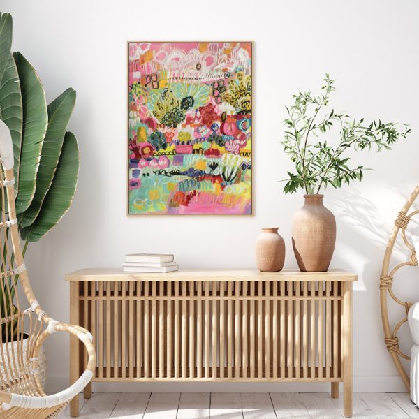 Wall Art - Summer Smile A - Canvas Prints-Poster Prints