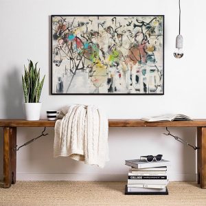 Wall Art - Abstract White Dream - Canvas Prints-Poster Prints